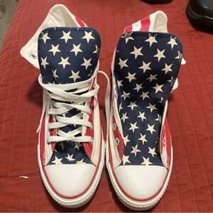 Converse Flag Hi-Top Sneakers SizeM/Size 11W